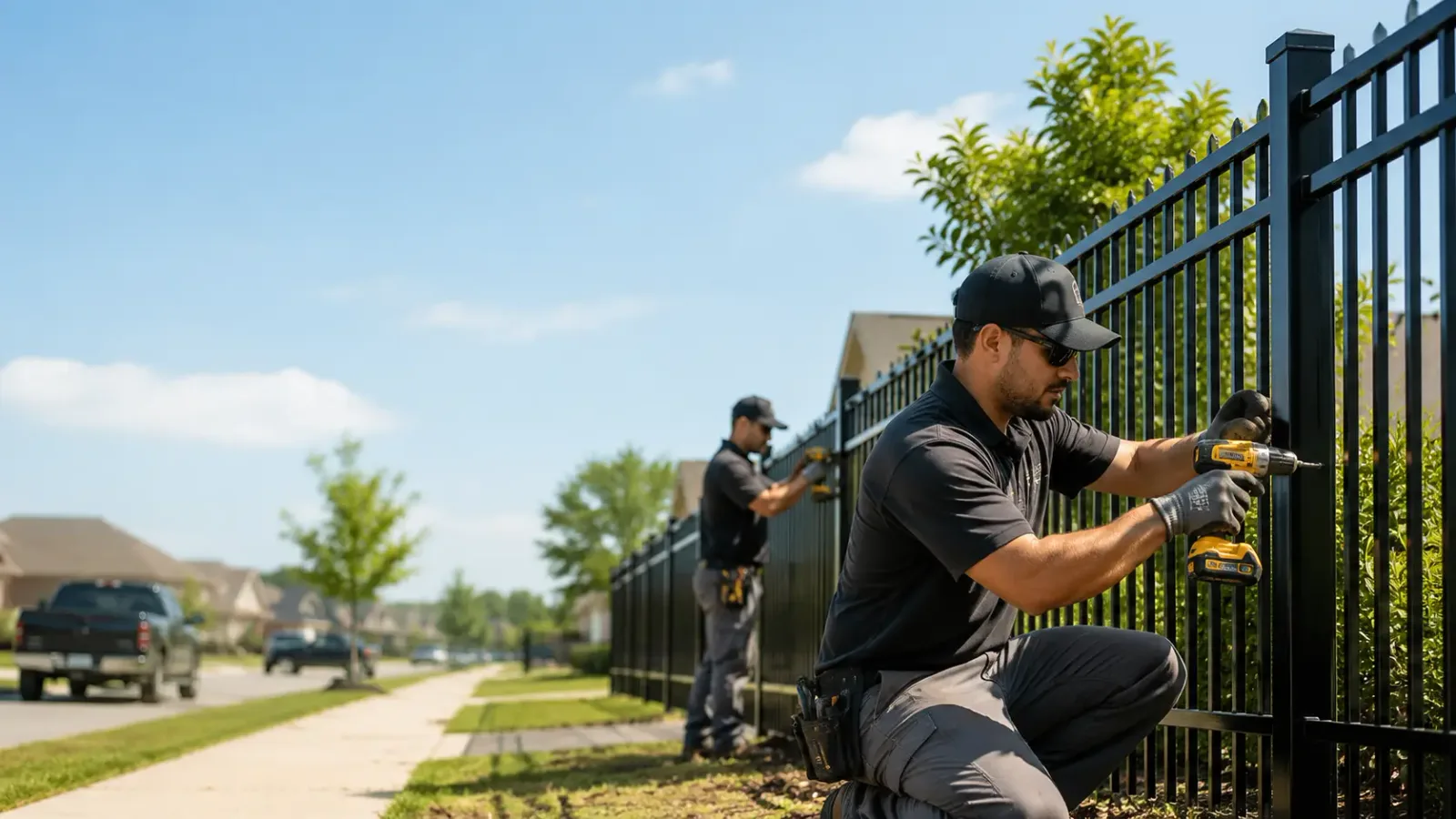 Metal Fence Installation in Blaine, MN